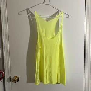 Tank top - highlighter yellow